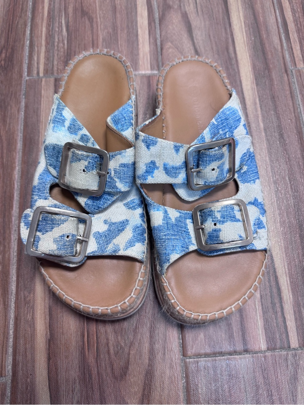 Eric Michael Espadrille Platform Sandals